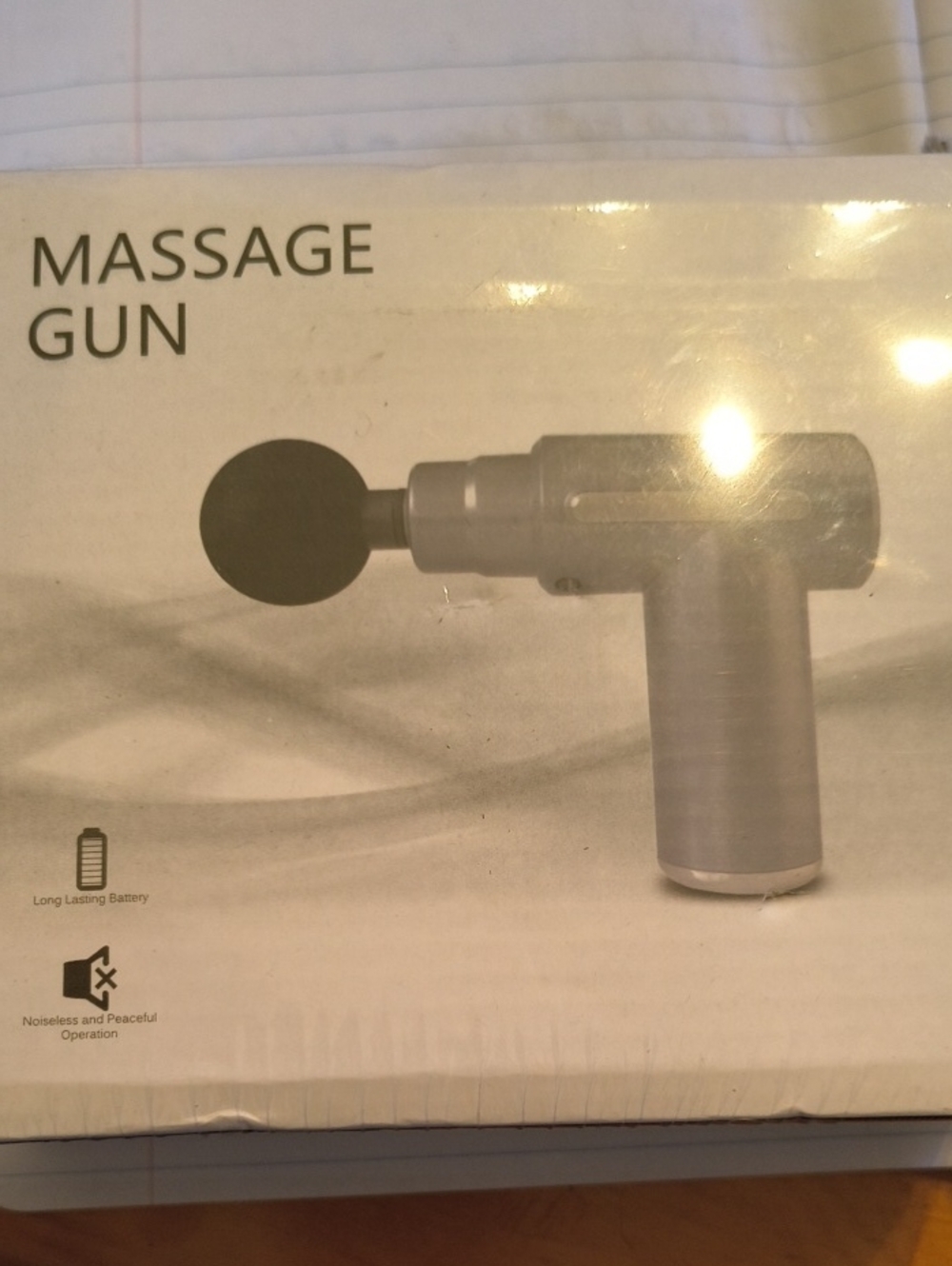 Amazon Black and Gold Massage Gun